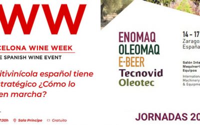 OIVE lleva el plan estratégico del sector vitivinícola a Barcelona Wine Week y Enomaq