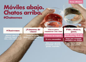 La promoción del vino en la hostelería sigue con #Chateemos