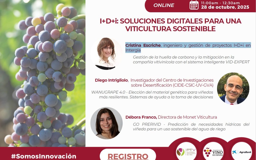 Soluciones digitales para una viticultura sostenible