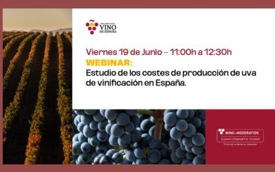 WEBINAR : Costes de Producción de uva para vinificación: Resultados y Claves para el Sector Vitivinícola