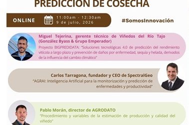 WEBINAR: Nuevas herramientas para la predicción de cosecha
